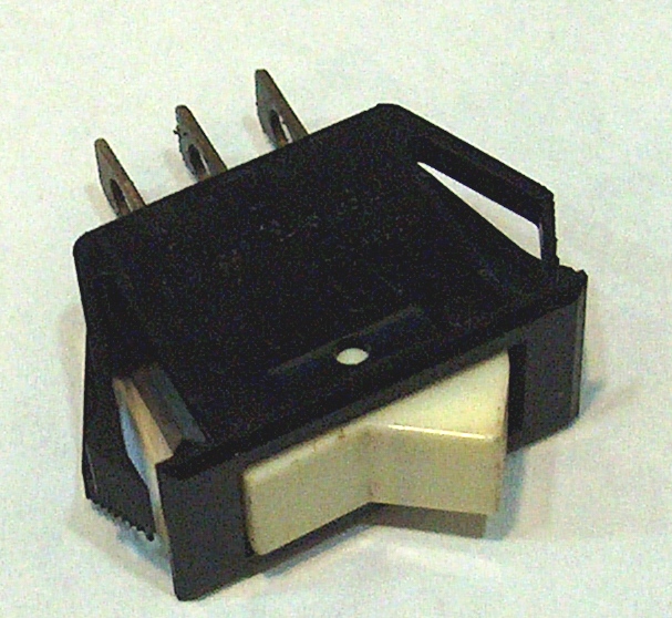 White Rocker Switch SPDT